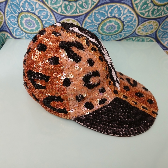 Sequin Baseball Hat - Picture 1 of 7